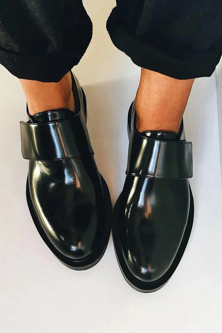 Mocassins Habillés Homme – Bride Vernie