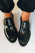 Mocassins Habillés Homme – Bride Vernie