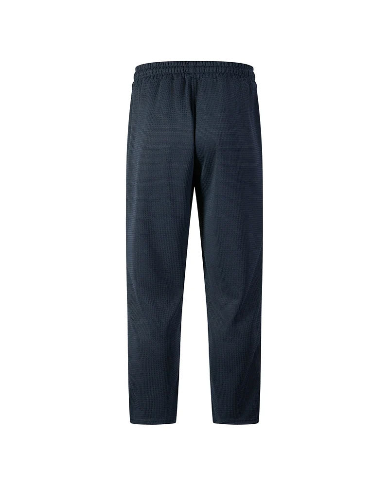 Pantalon De Jogging Homme En Maille Gaufrée