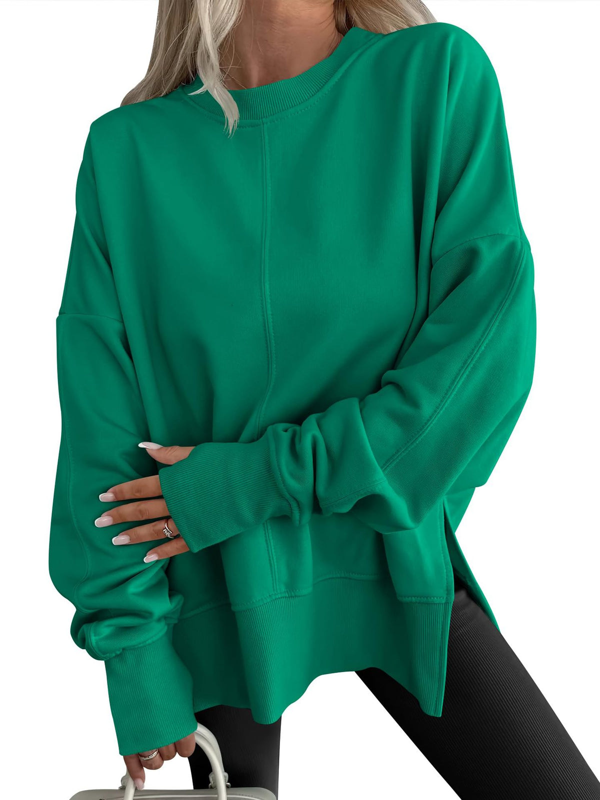 Pull Femme Basique En Maille Tricotée