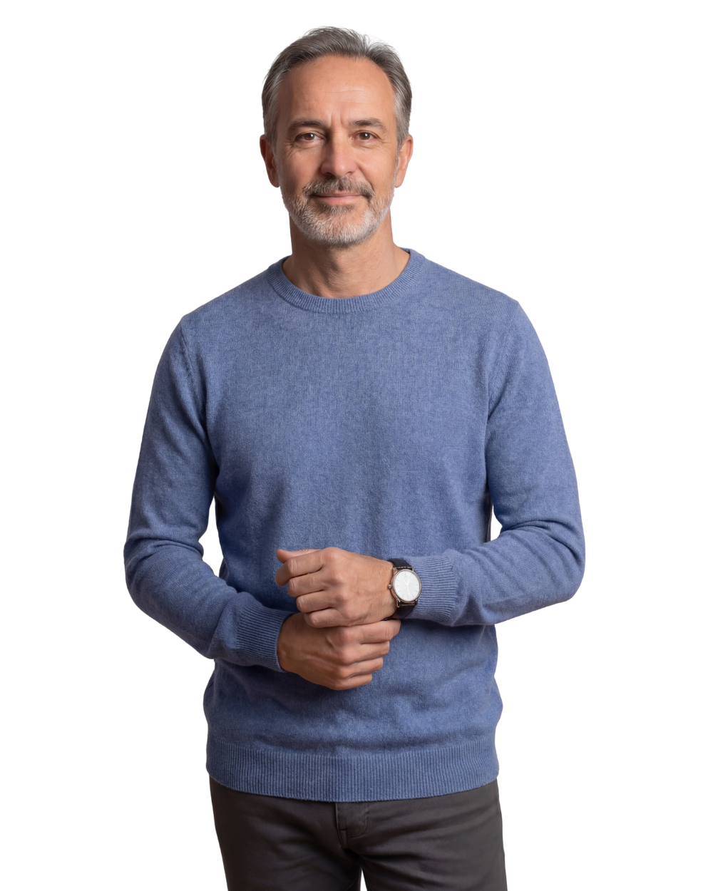 Pull Homme En Maille Fine – Col Rond