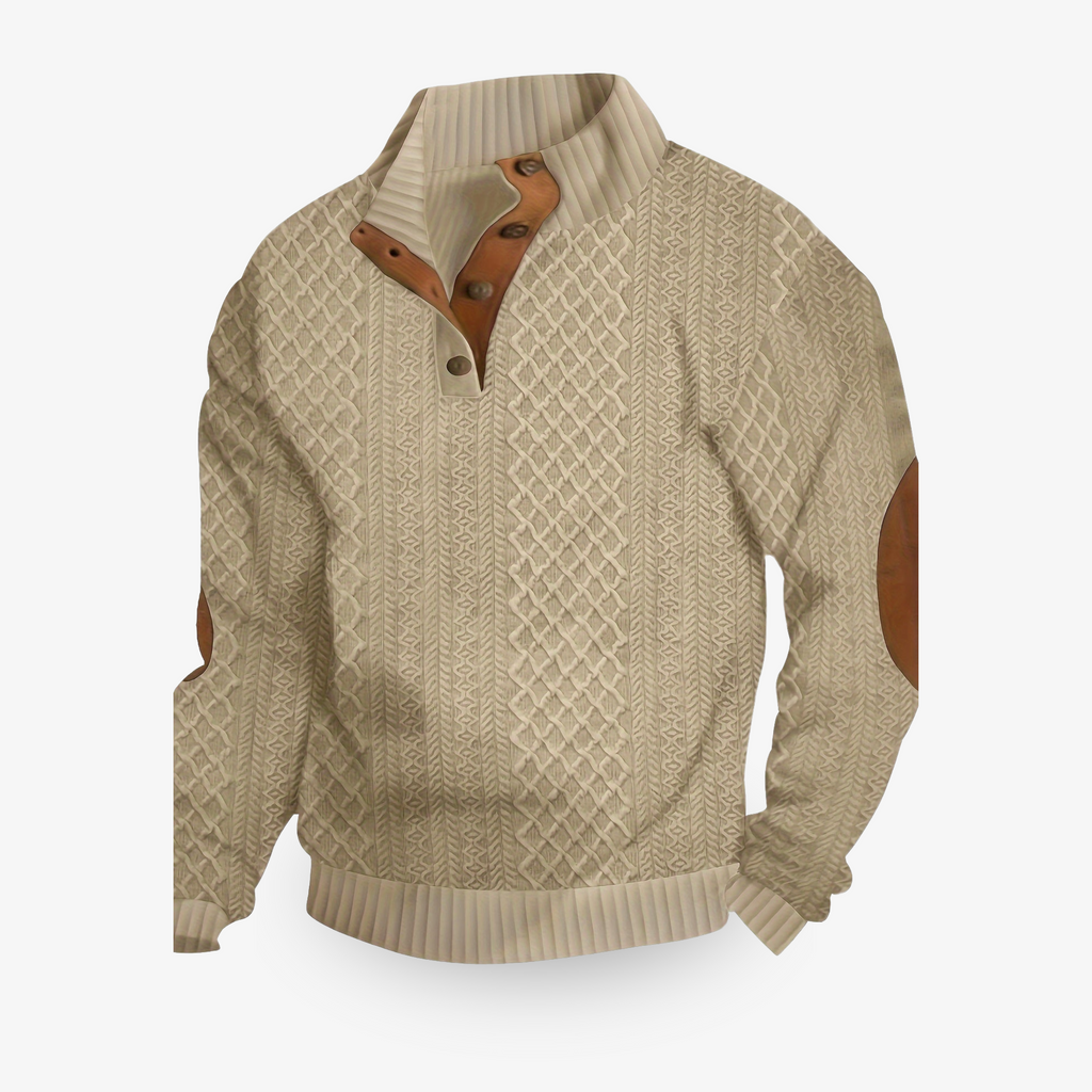 Pull Homme En Maille Chaude