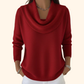 Pull Femme En Maille – Col Bénitier