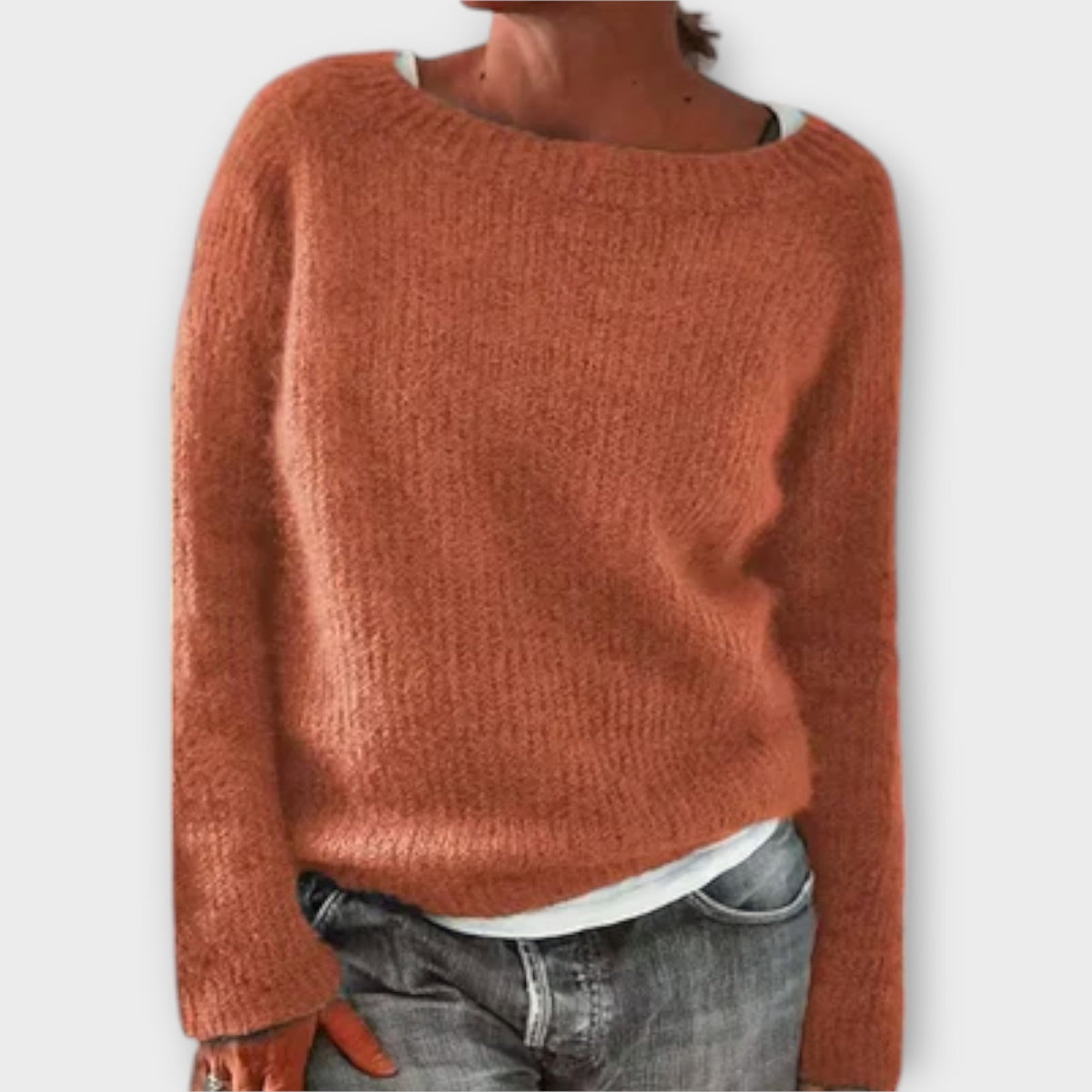 Pull Femme En Maille Fair Isle