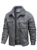 Veste Trucker Homme Doublée Sherpa – Effet Daim