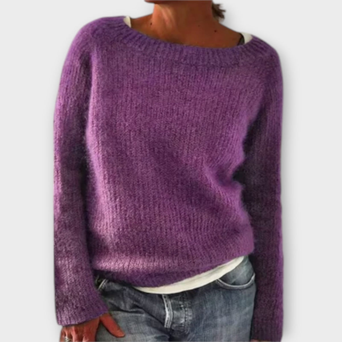 Pull Femme En Maille Fair Isle