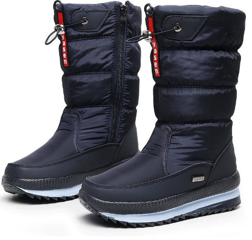 Bottes D'Hiver Femme Doublées – Mi-Mollet