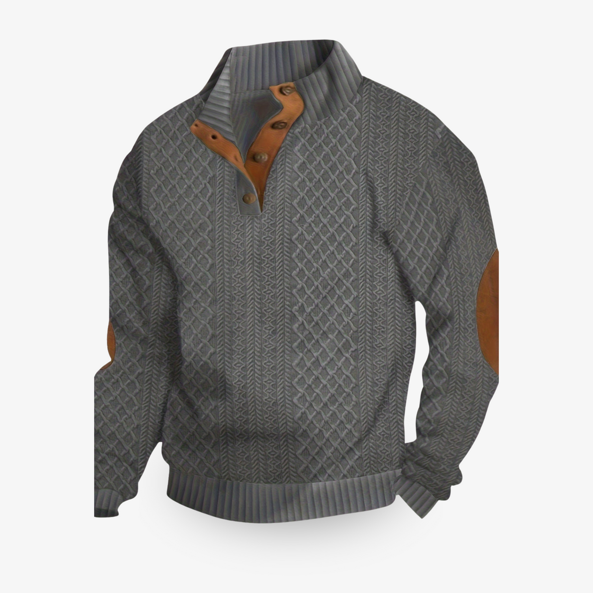 Pull Homme En Maille Chaude