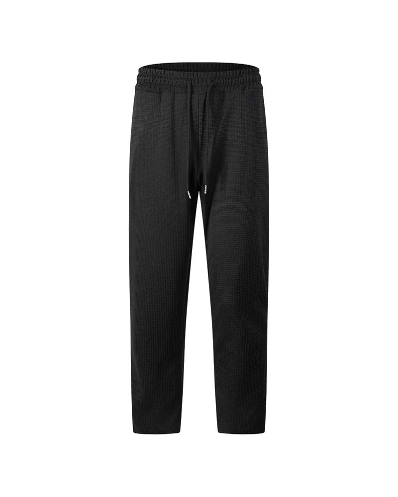 Pantalon De Jogging Homme En Maille Gaufrée