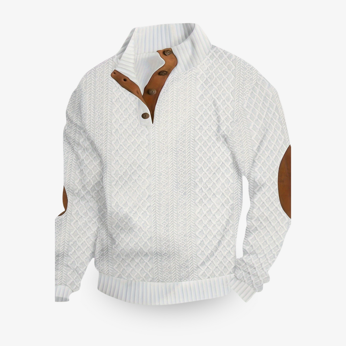 Pull Homme En Maille Chaude