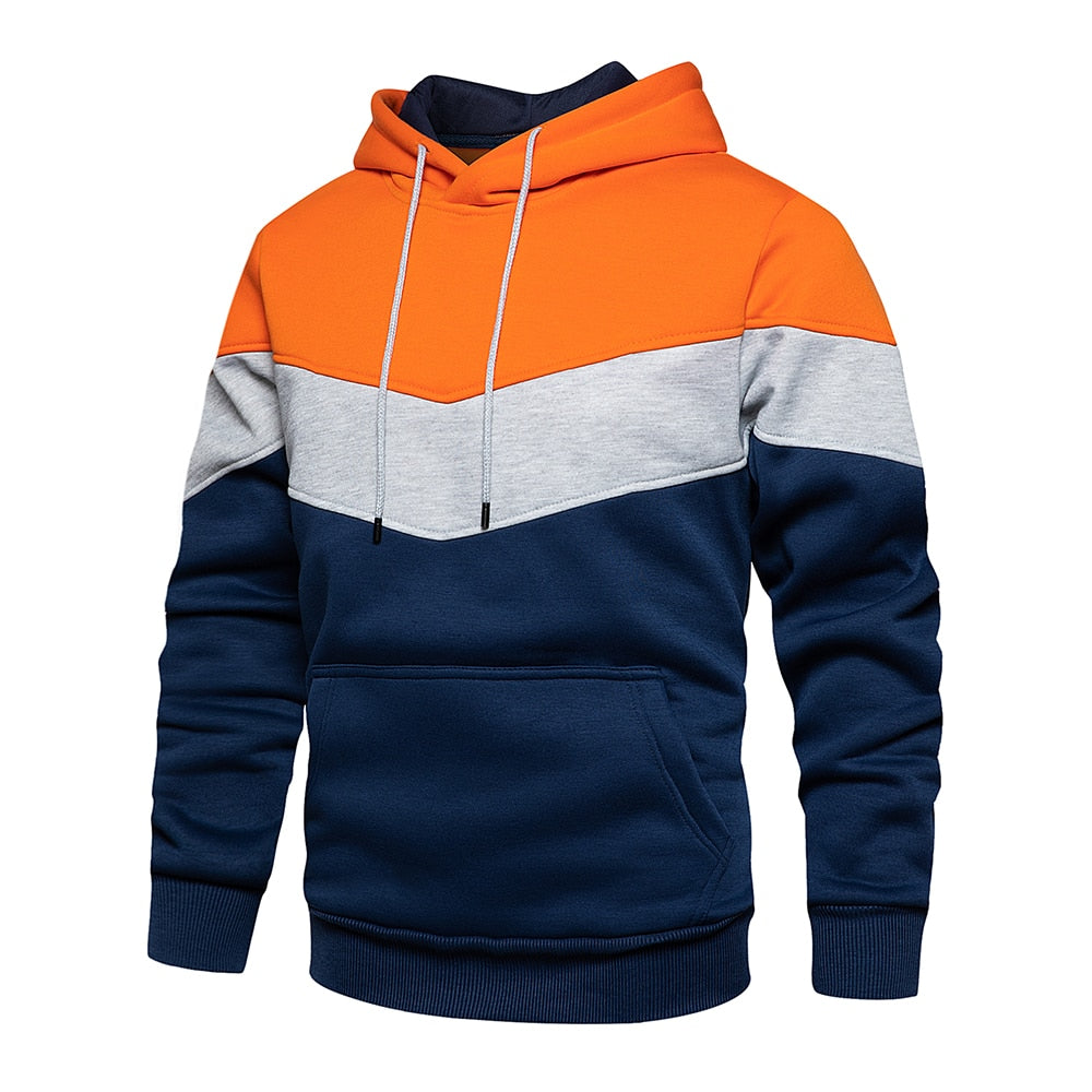 Sweat À Capuche Homme Décontracté – Coupe Classique