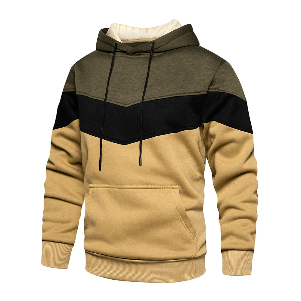 Sweat À Capuche Homme Décontracté – Coupe Classique
