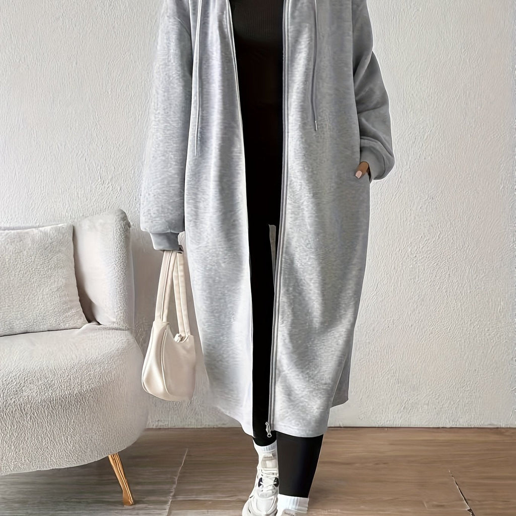 Veste Femme À Capuche Zippée