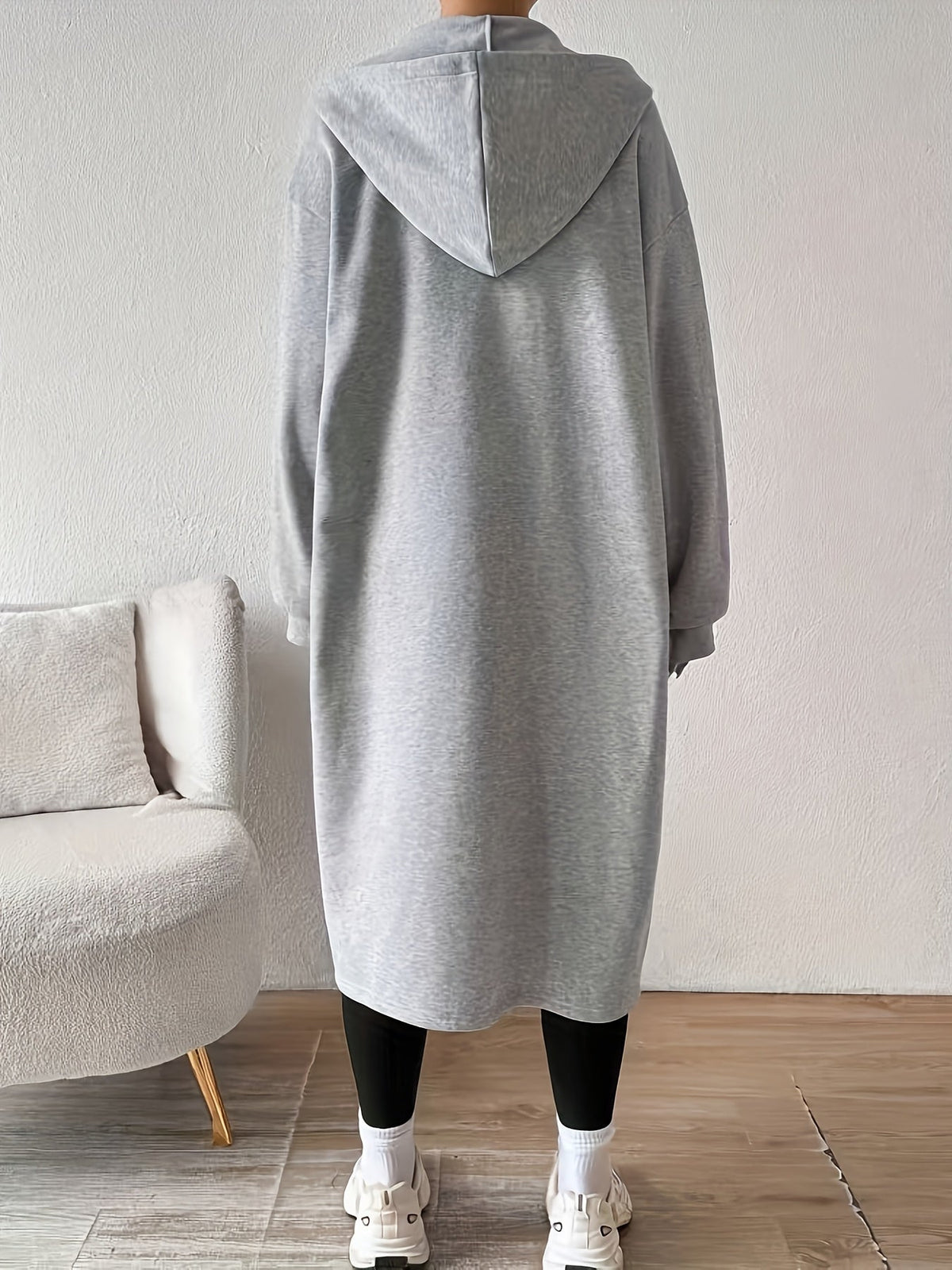 Veste Femme À Capuche Zippée