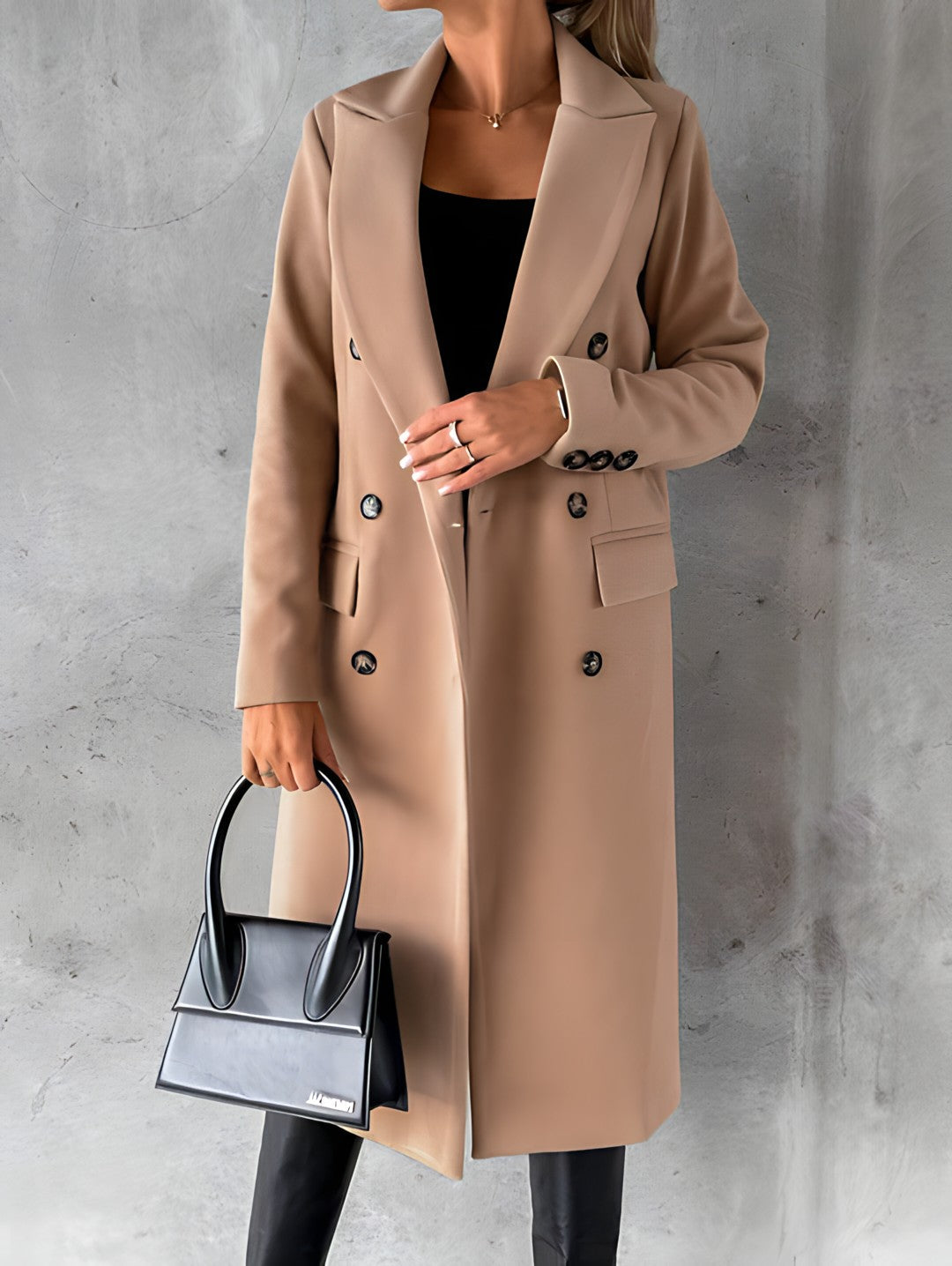 Trench Long Femme Ceinturé