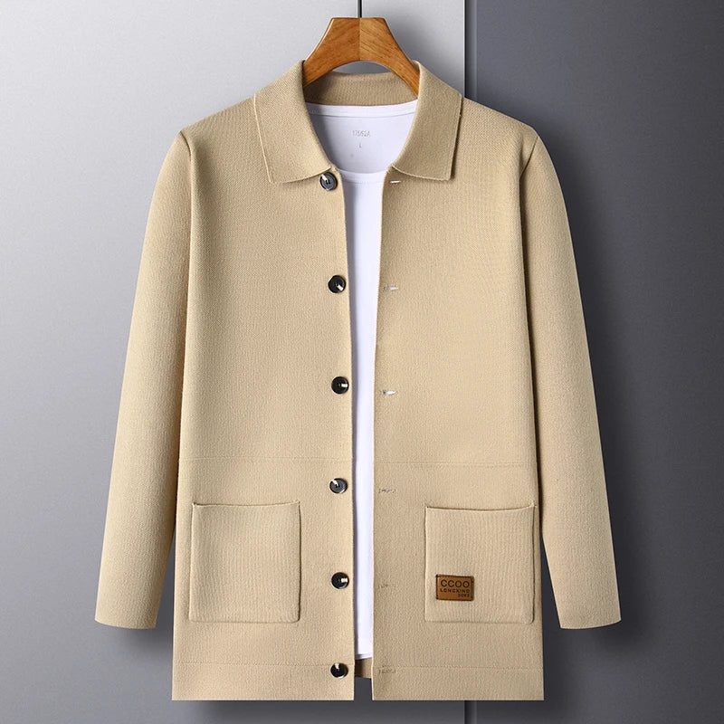 Gilet Homme En Maille – Col Tailleur