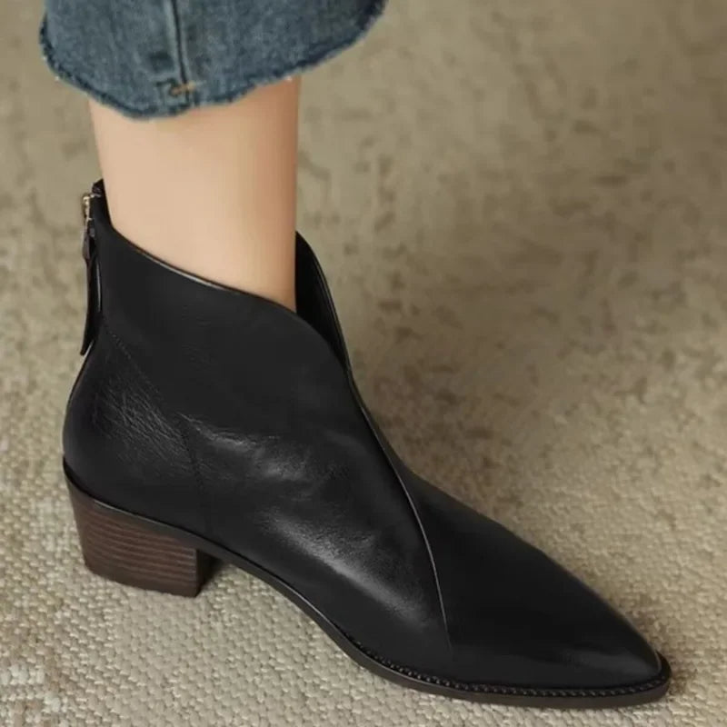 Bottines Chelsea Femme – Talon Bloc