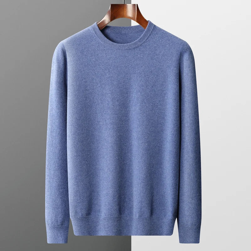 Pull Homme En Maille Fine – Col Rond