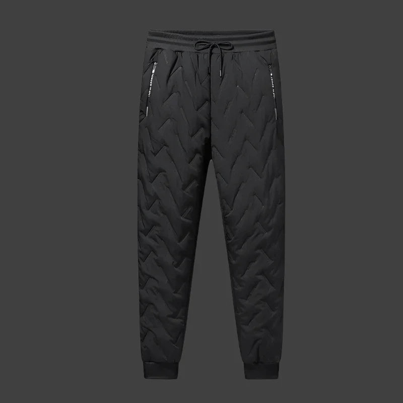 Pantalon De Jogging Homme Doublé Polaire – Taille Élastique