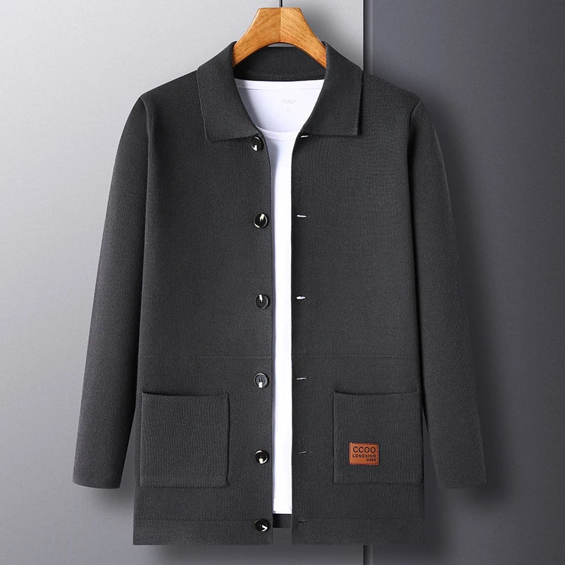 Gilet Homme En Maille – Col Tailleur