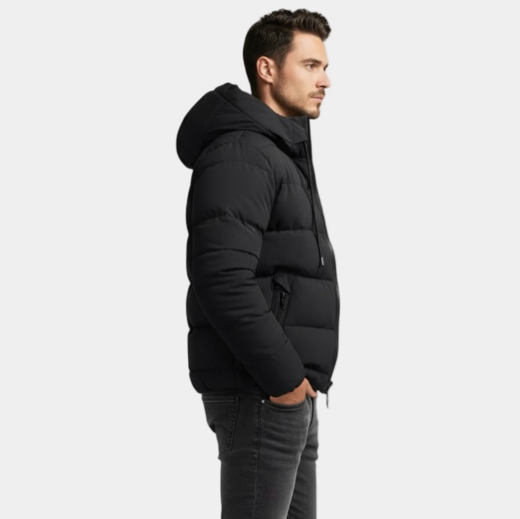 Doudoune Homme – Capuche Réglable