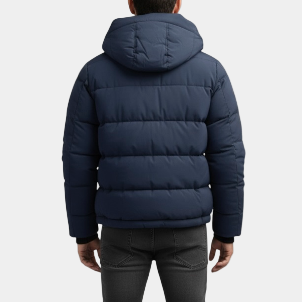 Doudoune Homme – Capuche Réglable