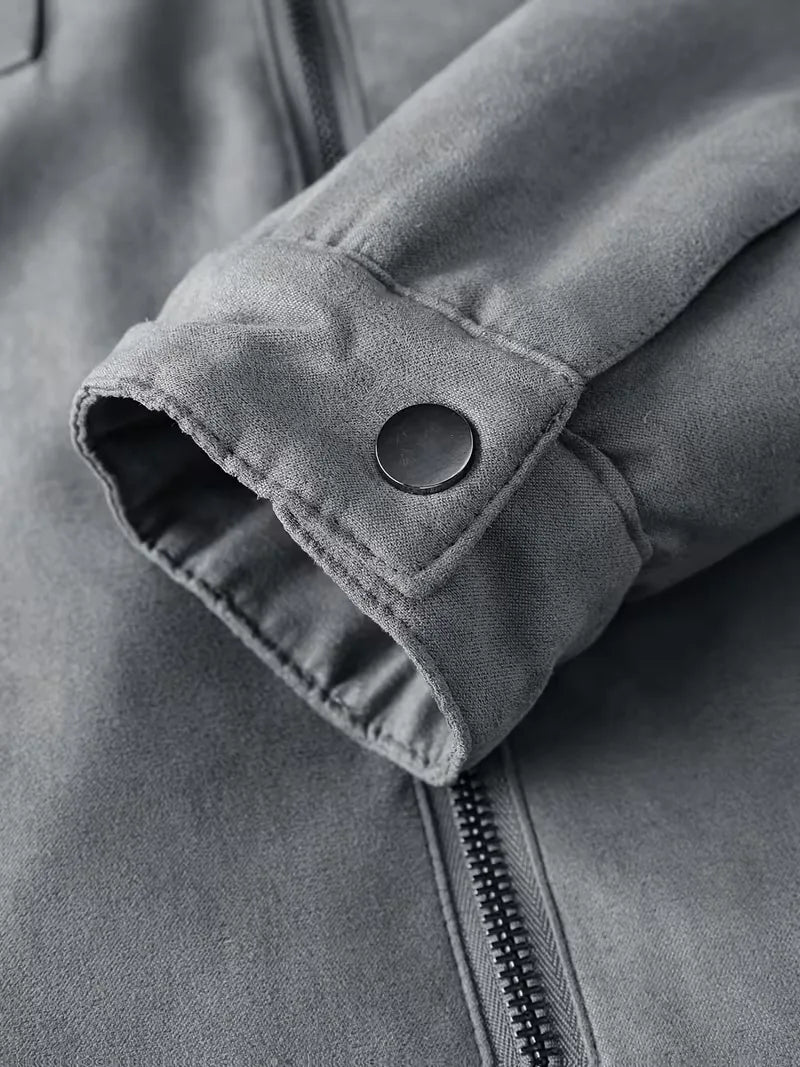 Veste Trucker Homme Doublée Sherpa – Effet Daim
