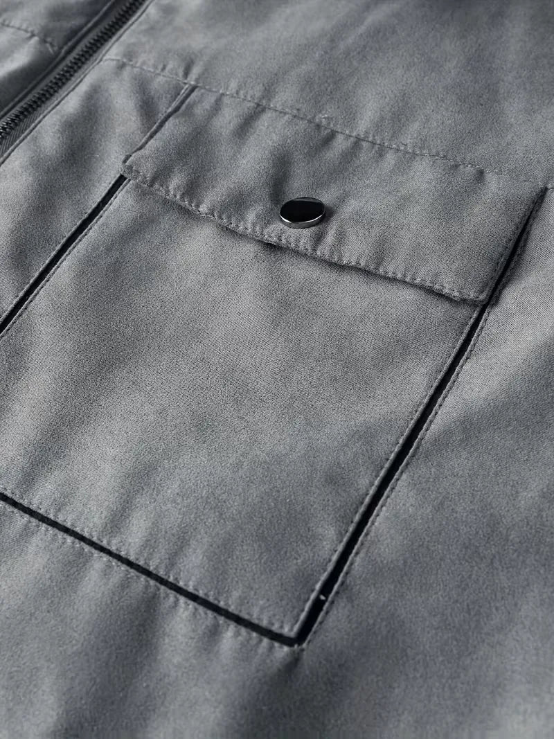 Veste Trucker Homme Doublée Sherpa – Effet Daim