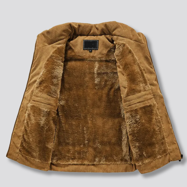 Gilet Sans Manches Homme Chaud – Col Montant