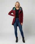 Manteau Femme Polaire À Capuche – Mi-Long