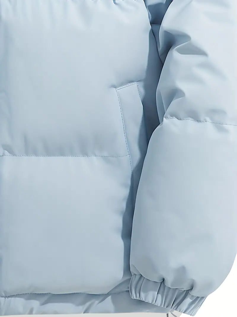 Doudoune Matelassée Femme – Col Montant
