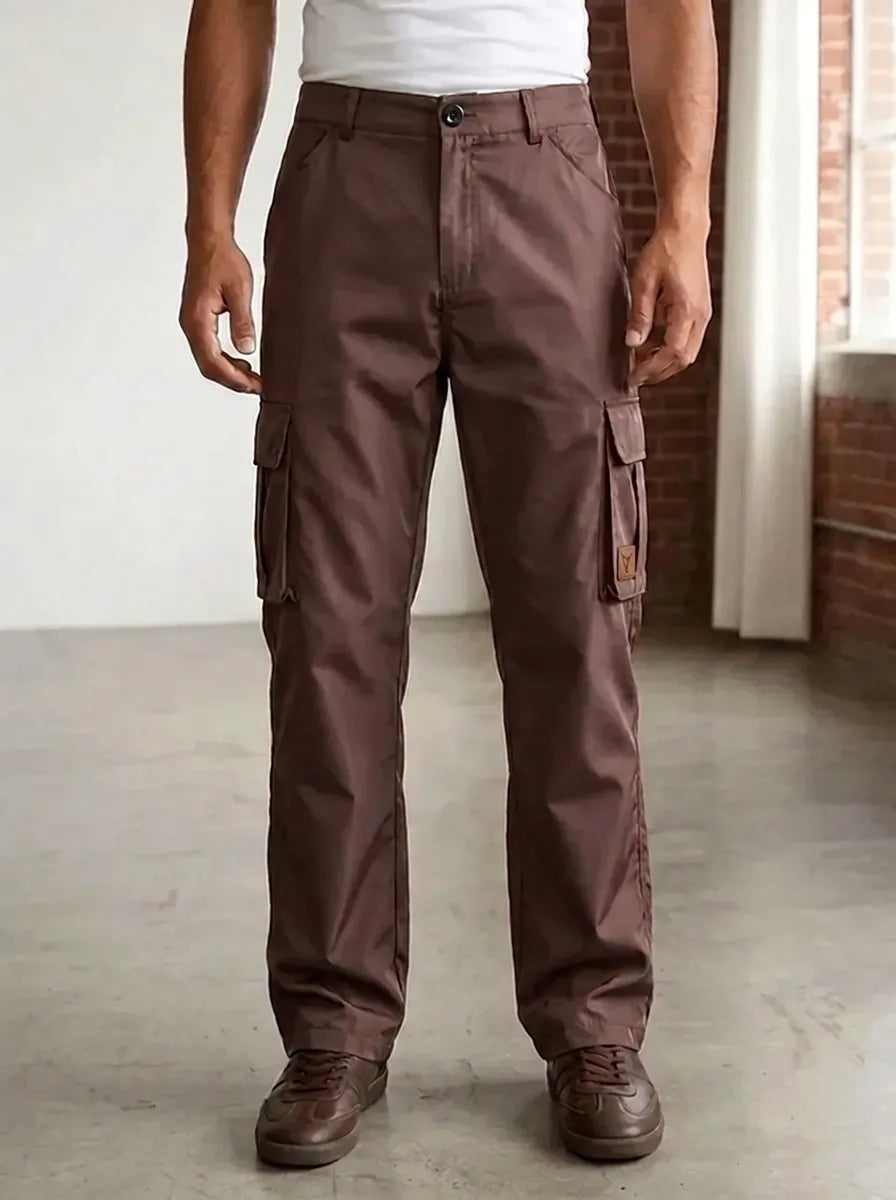 Pantalon Cargo Homme Doublé Polaire