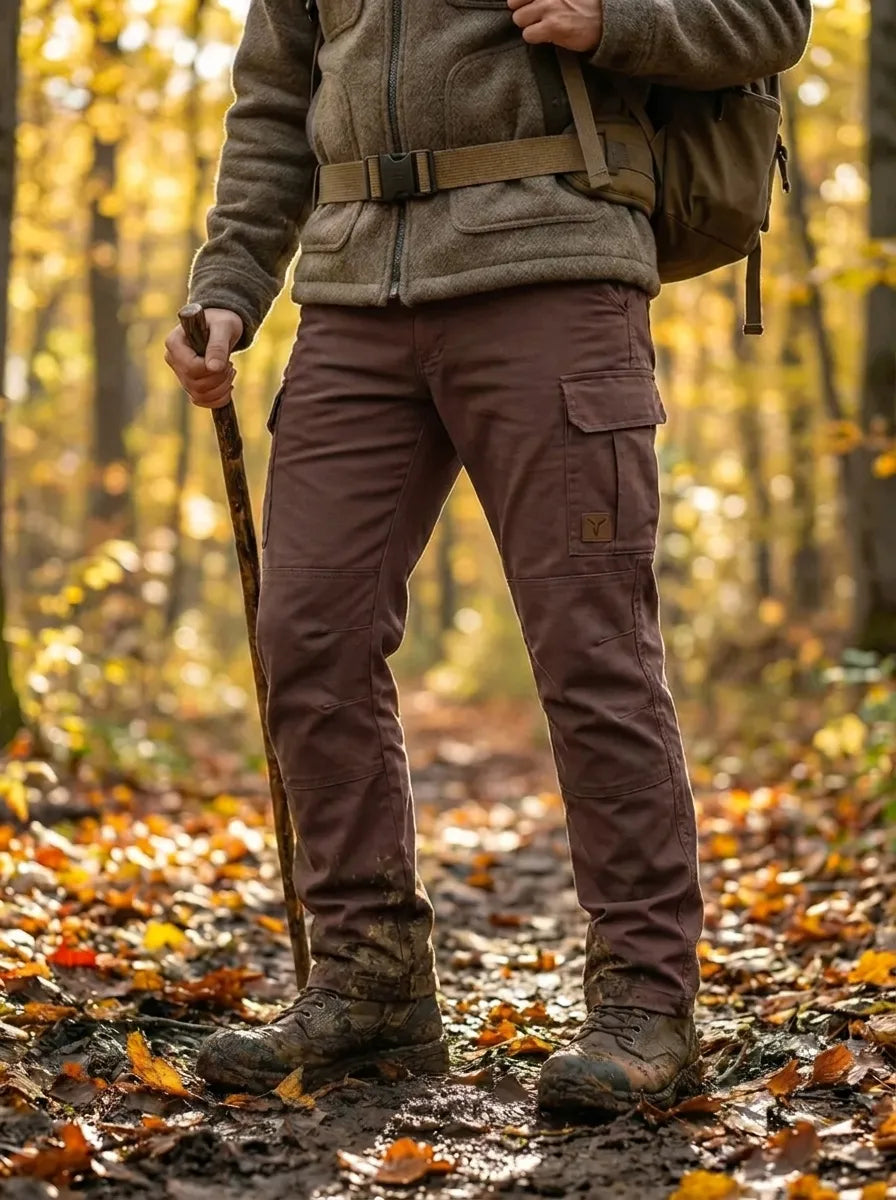 Pantalon Cargo Homme Doublé Polaire