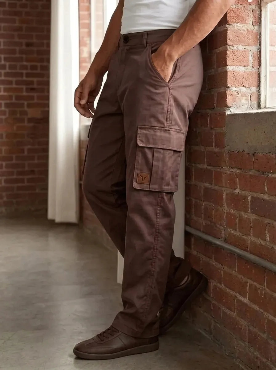Pantalon Cargo Homme Doublé Polaire