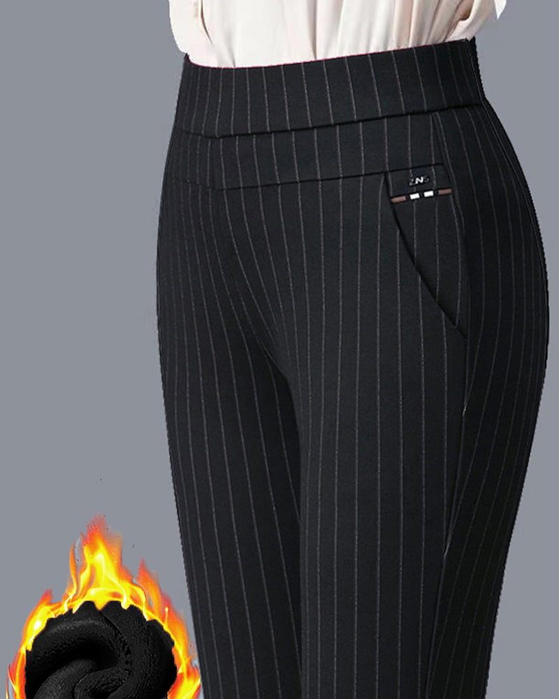 Pantalon Femme Taille Haute – Avec Poches