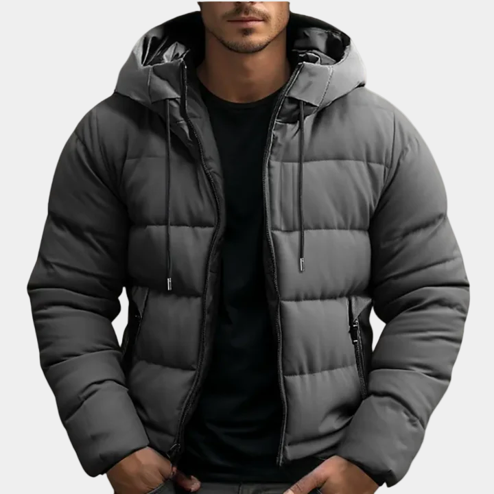 Doudoune Homme – Capuche Réglable