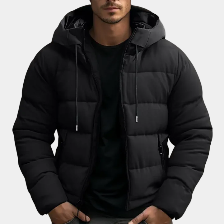 Doudoune Homme – Capuche Réglable