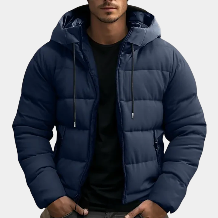 Doudoune Homme – Capuche Réglable