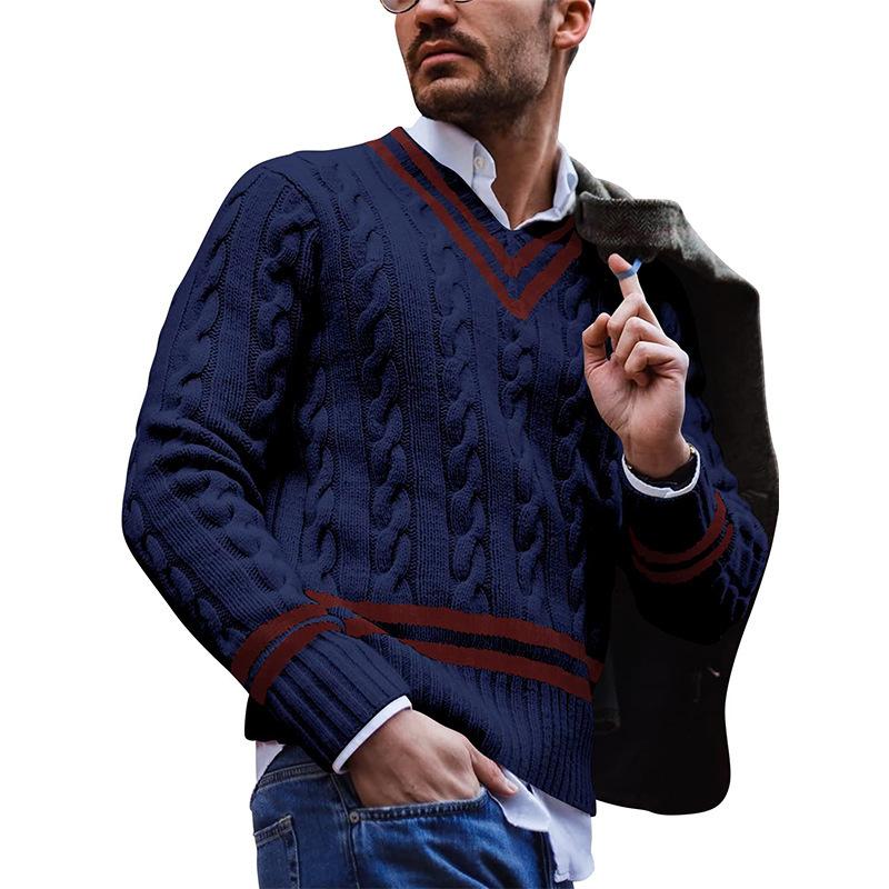 Pull Homme En Maille Fine