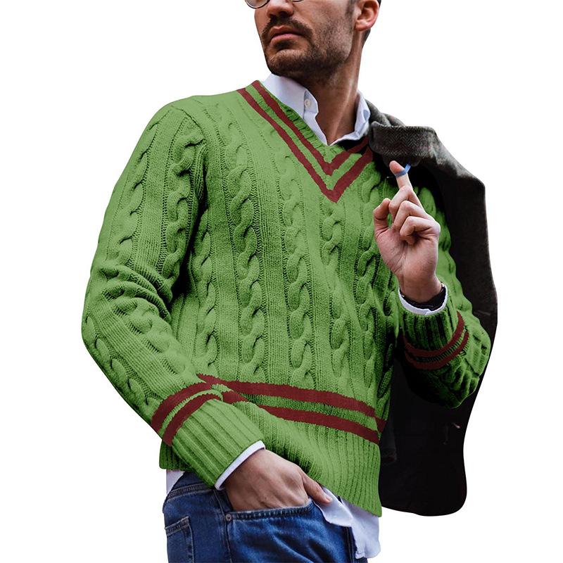 Pull Homme En Maille Fine