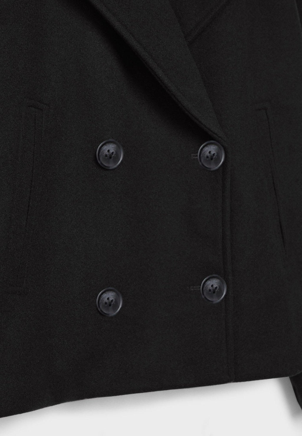 Veste Courte Croisée Femme – Col Revers