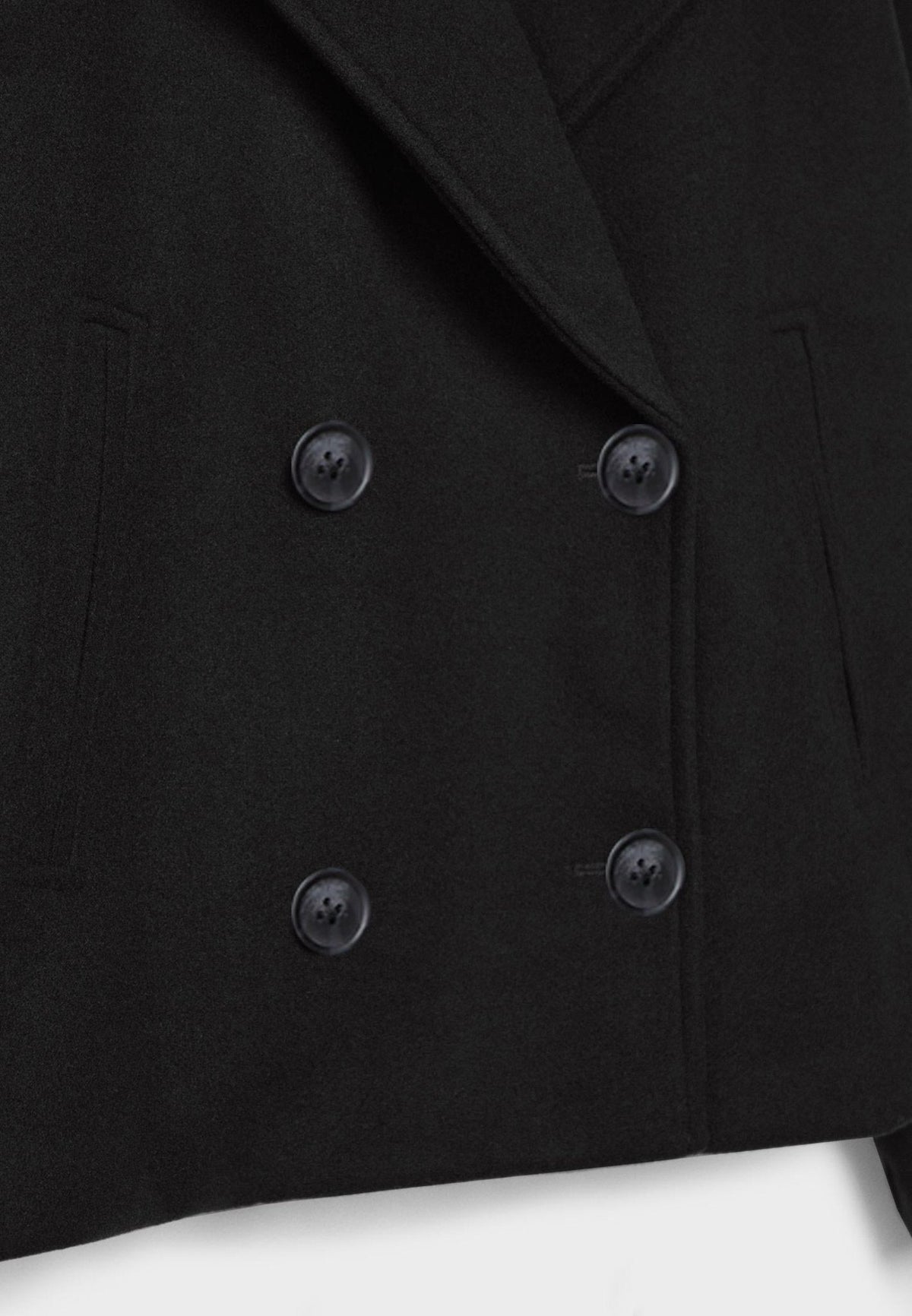 Veste Courte Croisée Femme – Col Revers