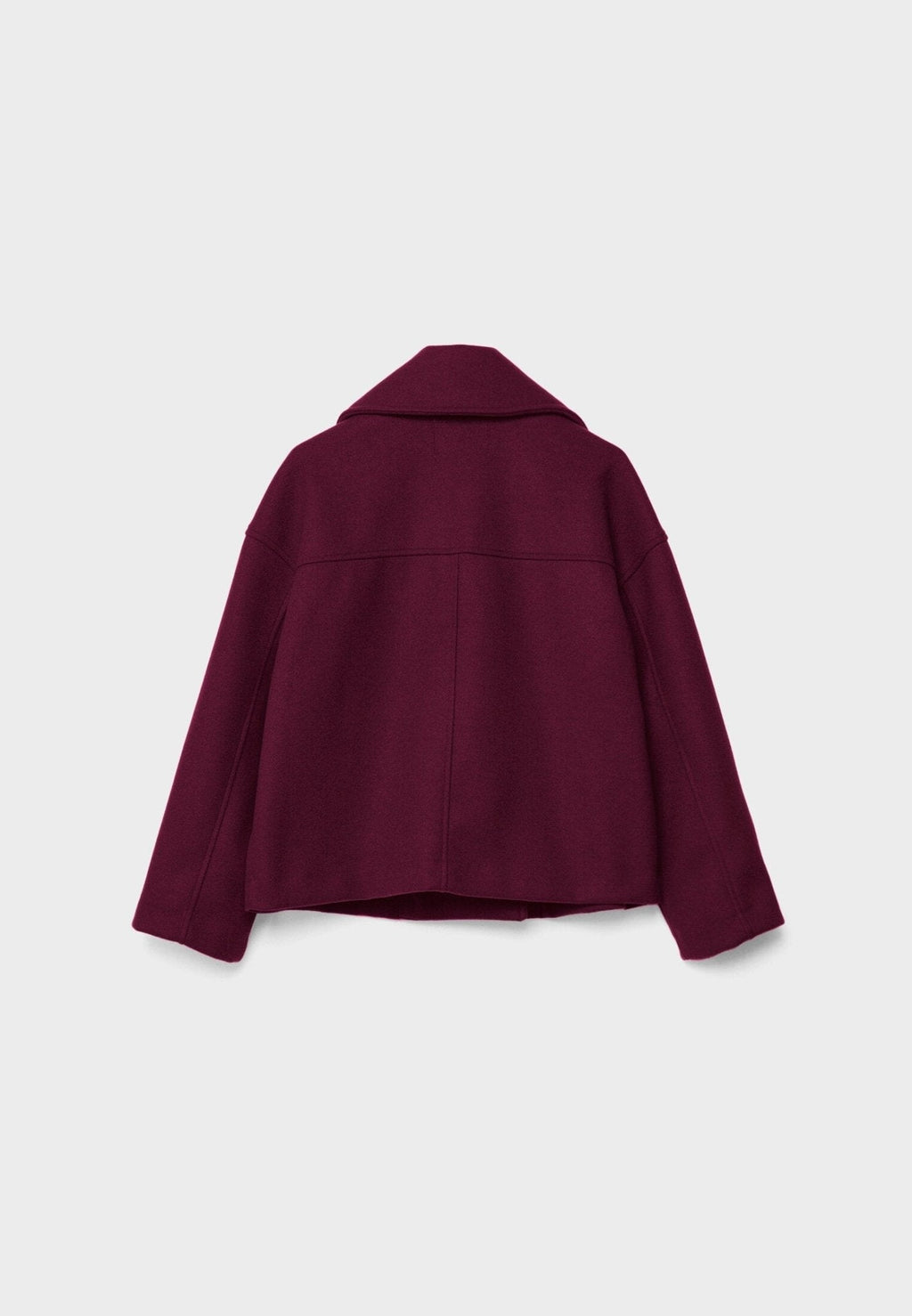 Veste Courte Croisée Femme – Col Revers