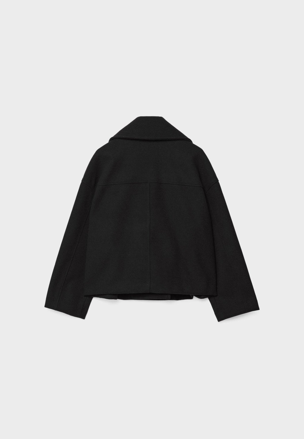 Veste Courte Croisée Femme – Col Revers
