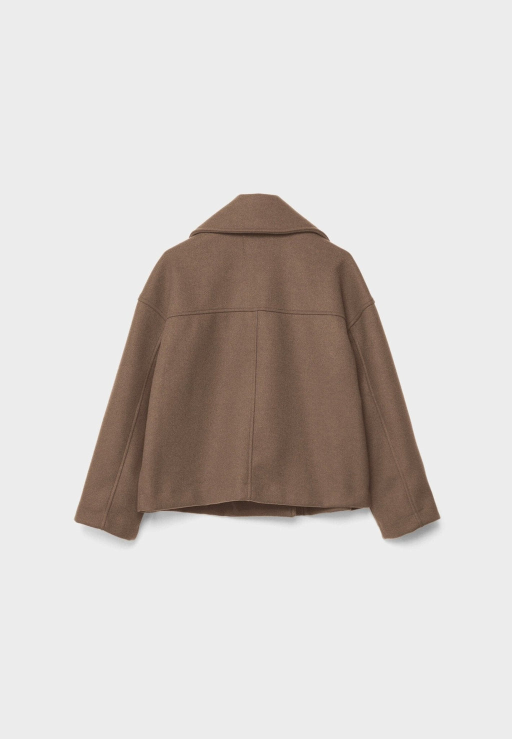 Veste Courte Croisée Femme – Col Revers