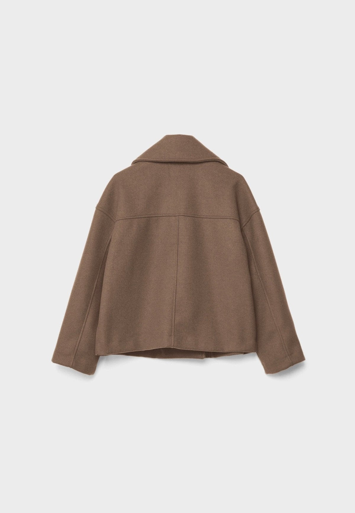 Veste Courte Croisée Femme – Col Revers