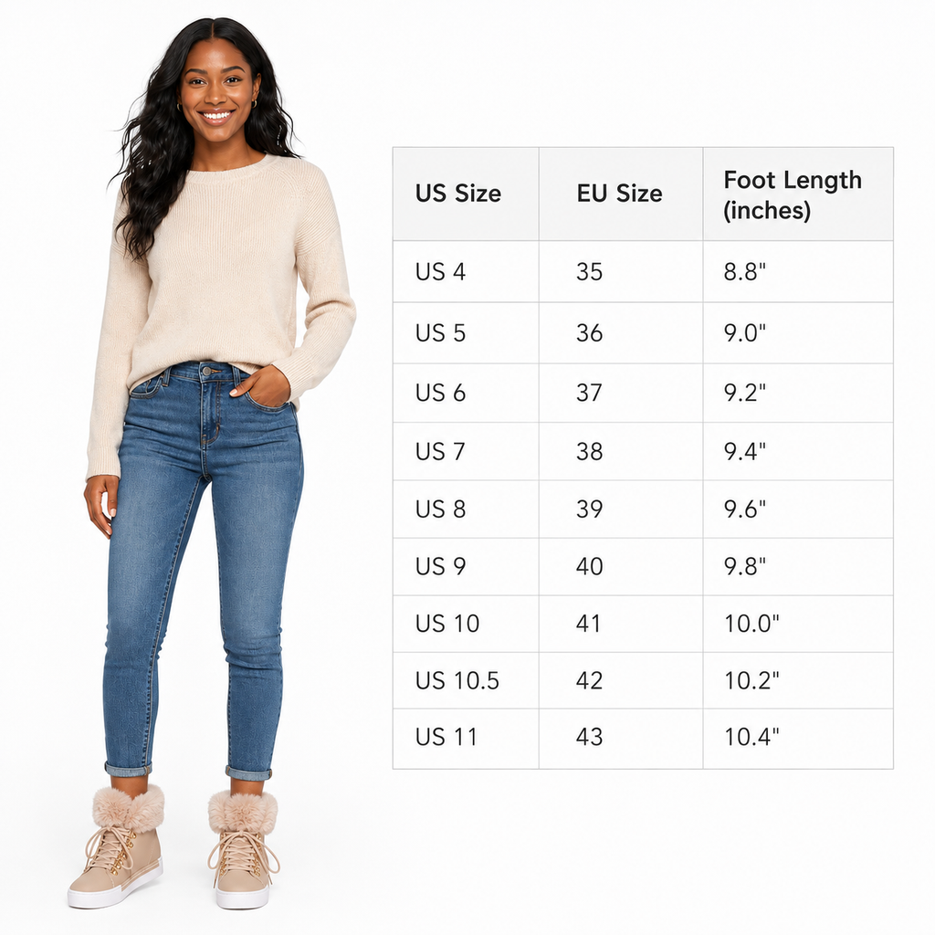 Bottines Femme À Lacets Et Col Fourrure – Effet Suédine