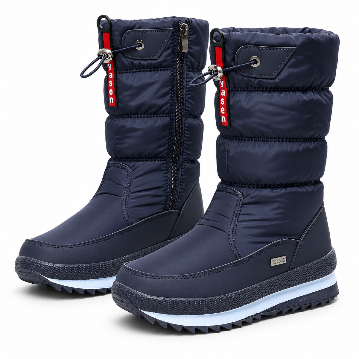 Bottes D'Hiver Femme Doublées – Mi-Mollet